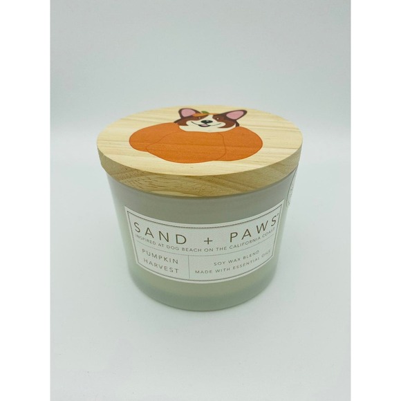 Sand + Fog Other - Sand + Paws Corgi & Pumpkin Soy Candle